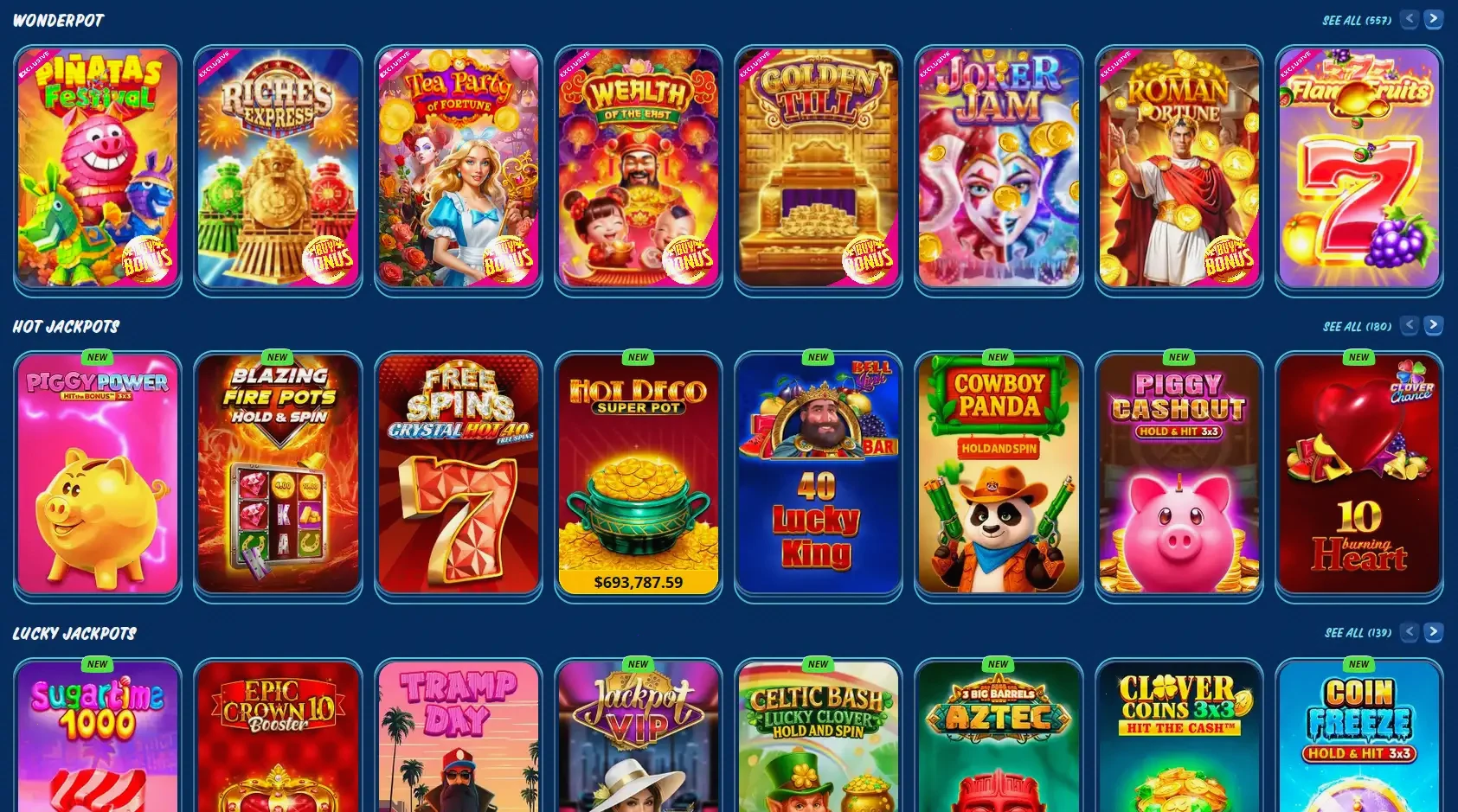 Hotline casino interfejs gry mobilnej